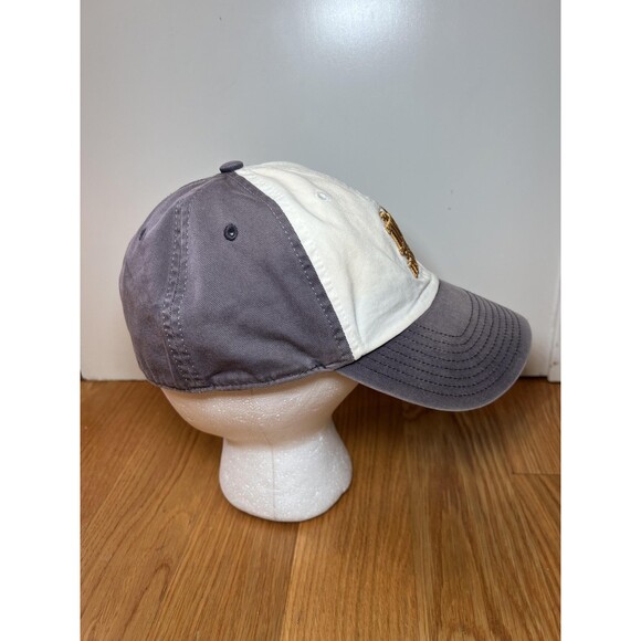 Notre Dame Fighting Irish Hat Cap Fitted Mens Large White Gray NCAA Football - Picture 2 of 6